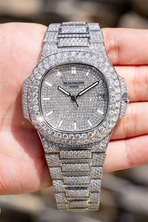 diamond patek philippe|patek philippe full diamond.